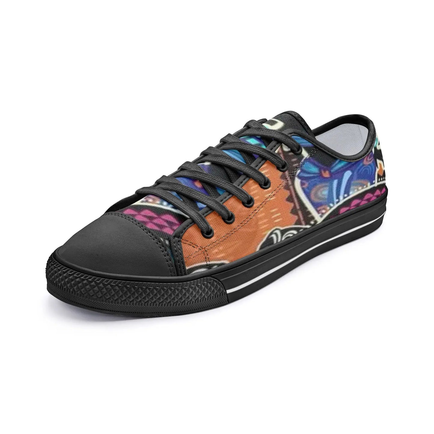 FZ Unisex Low Top Canvas Shoes Printy6