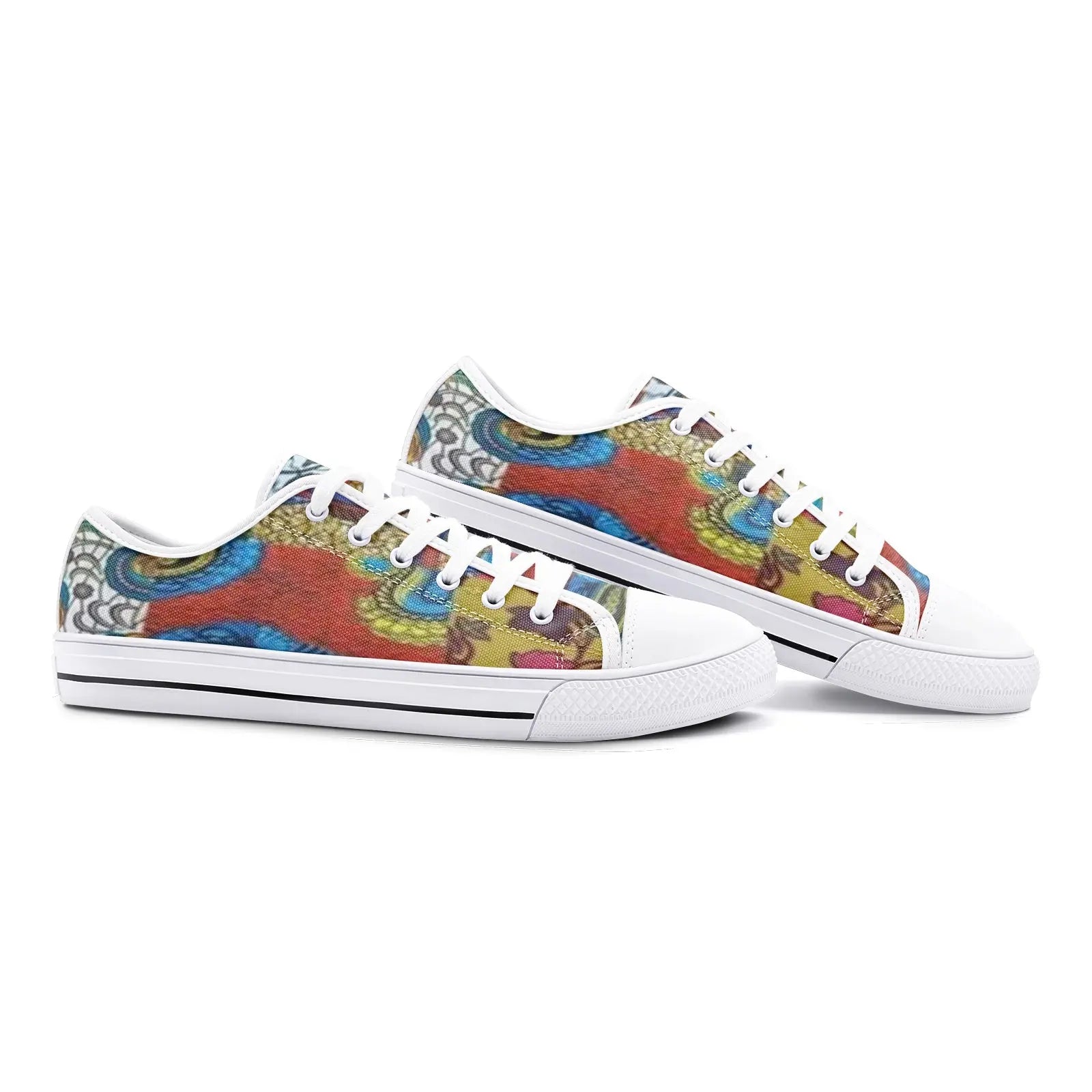 FZ Unisex Low Top Canvas Shoes Printy6