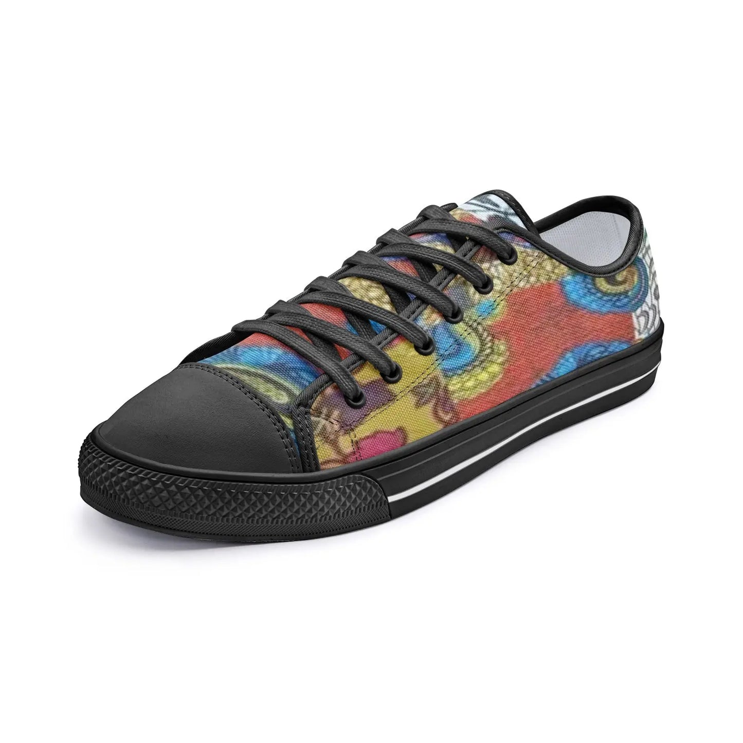 FZ Unisex Low Top Canvas Shoes Printy6