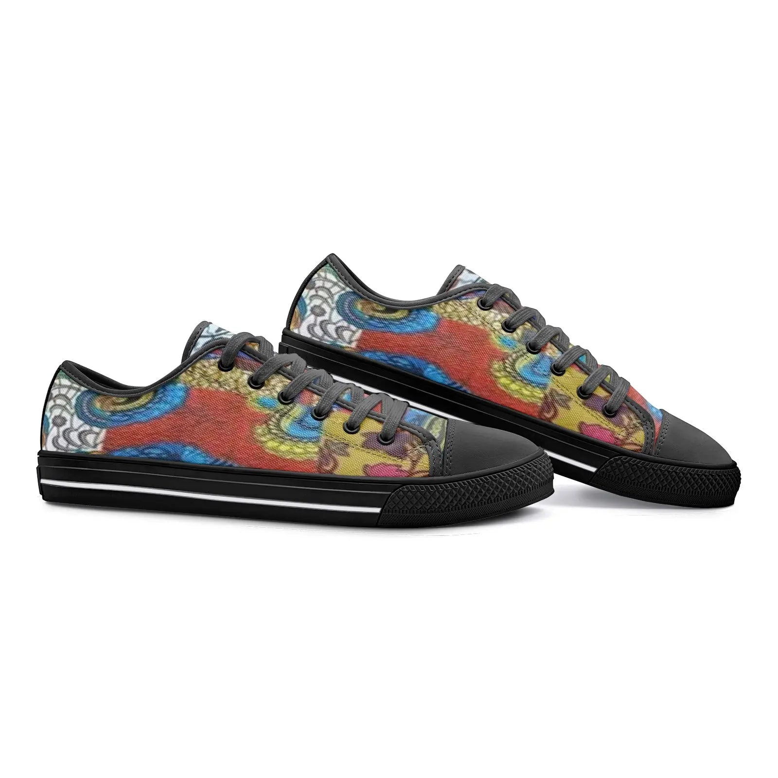 FZ Unisex Low Top Canvas Shoes Printy6