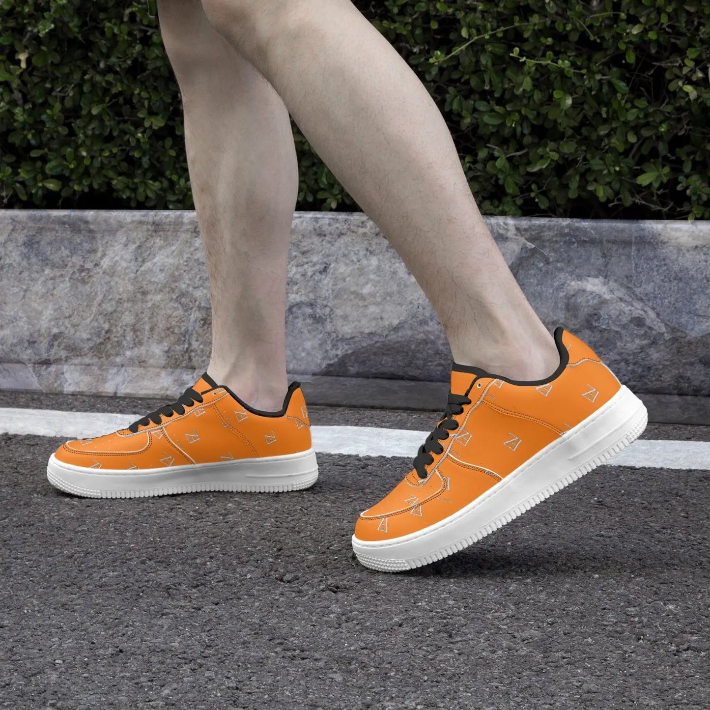 FZ Unisex Low-Top Leather Sports Sneakers FZwear