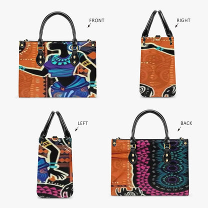 FZ Women's African Print Concise Type Tote Bag FZwear