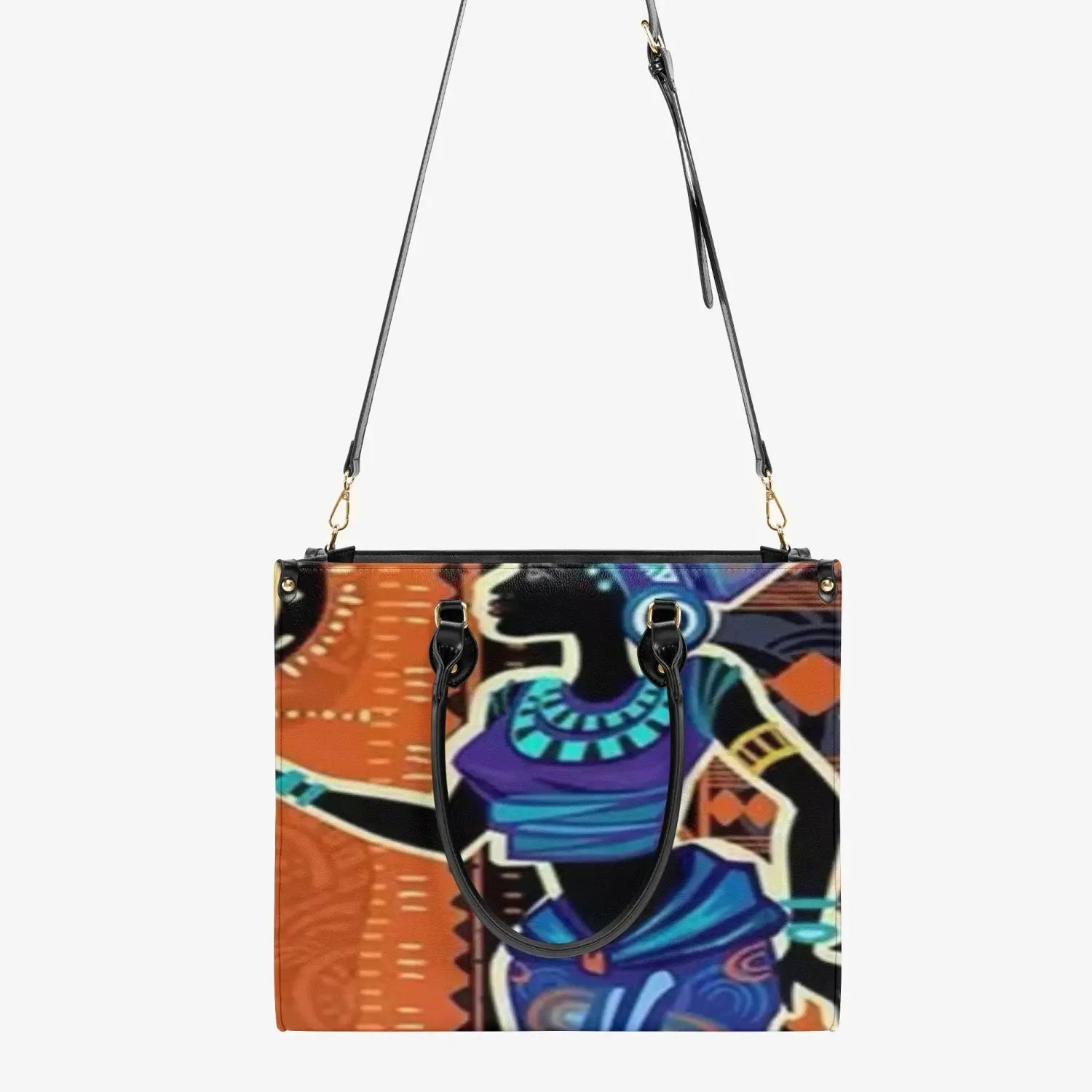 FZ Women's African Print Concise Type Tote Bag FZwear