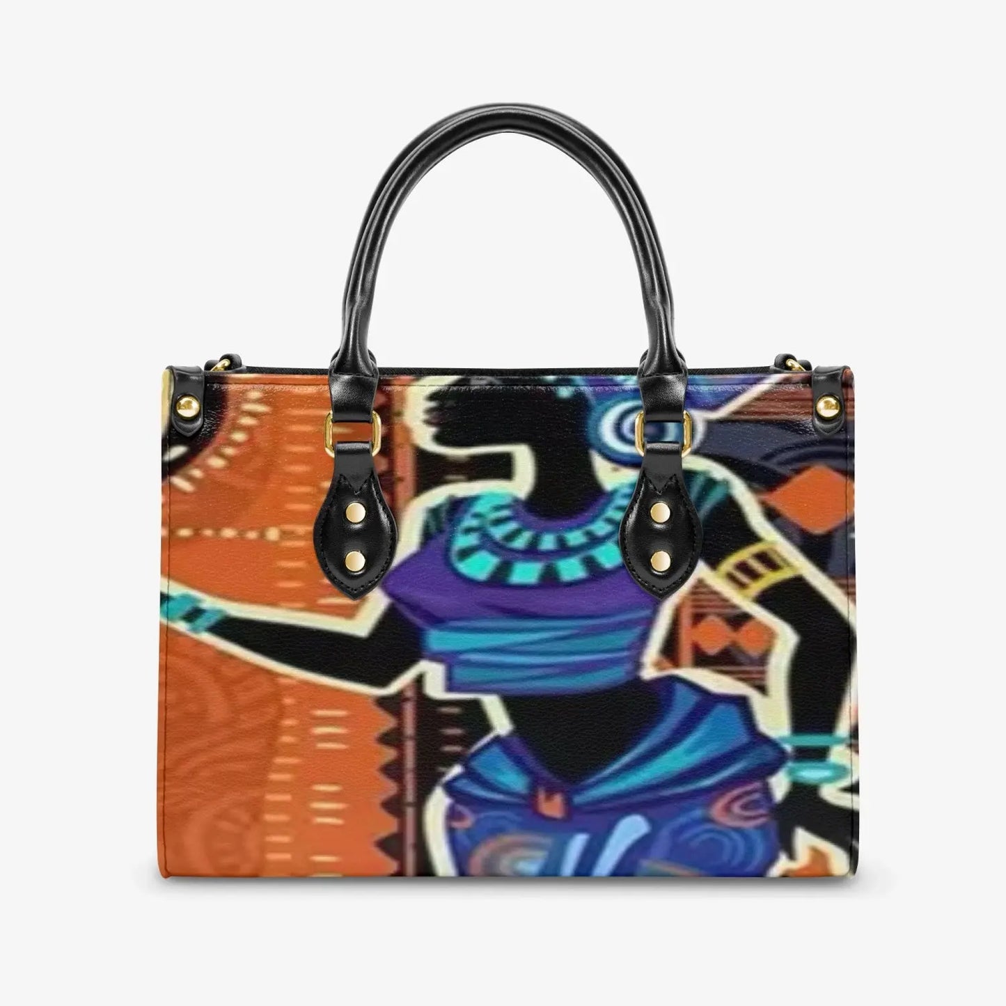 FZ Women's African Print Concise Type Tote Bag FZwear