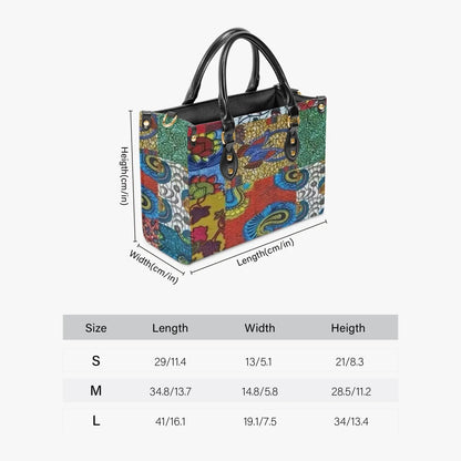 FZ Women's African Print Concise Type Tote Bag FZwear