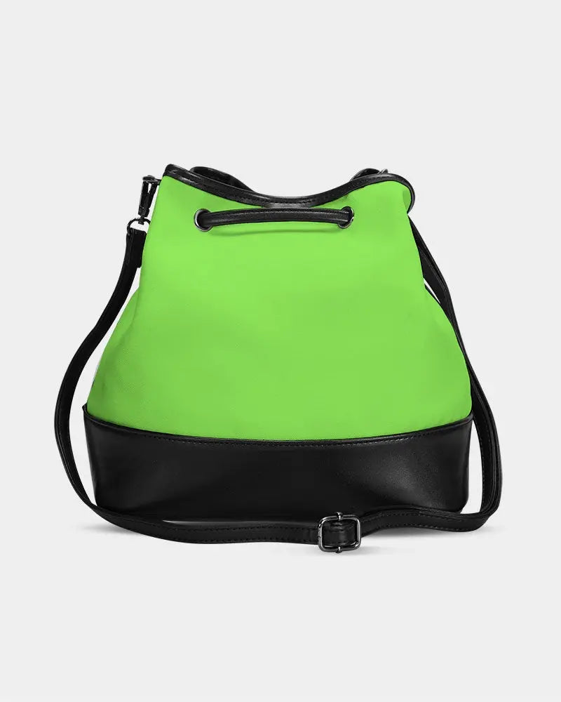 FZwear Lime Mini Drawstring Bucket Bag FZwear