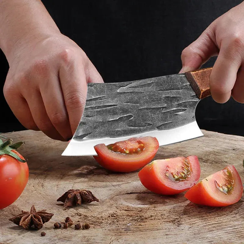 Forged Meat Cleaver Vegetable Slicing Knife Stainless Steel Boning Knife Household Fish Knife Vegetable and Fruit Knives FZwear