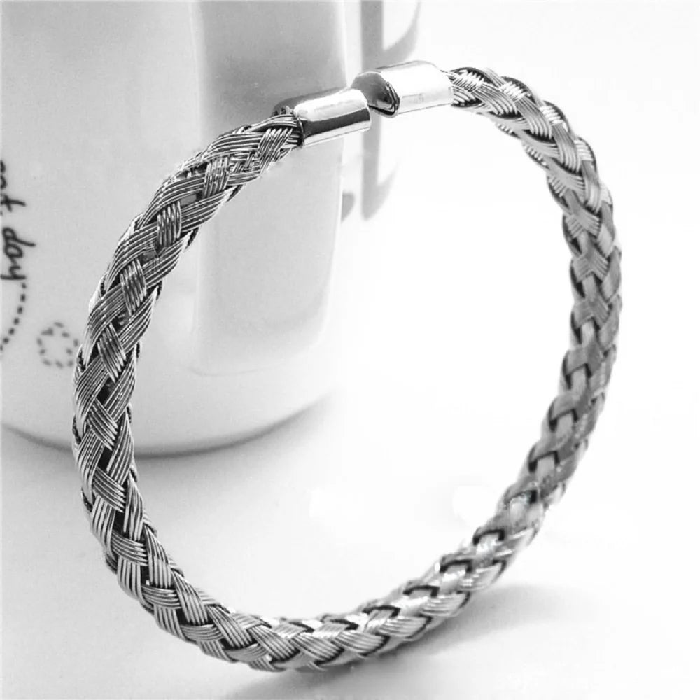 FZ Stainless Steel Braided Bracelet - FZwear