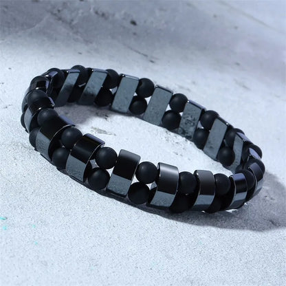 FZ Stretch Hematite Tiger Eye Beads Bracelets - FZwear