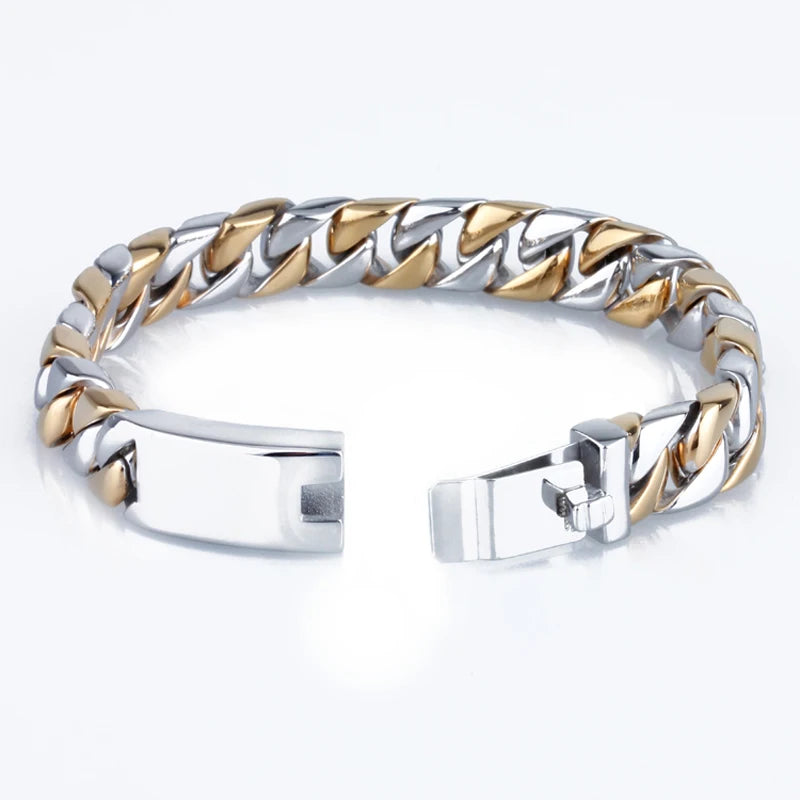 FZ Luxury Never Fade Curb Chain Stainless Steel  Bracelet - FZwear