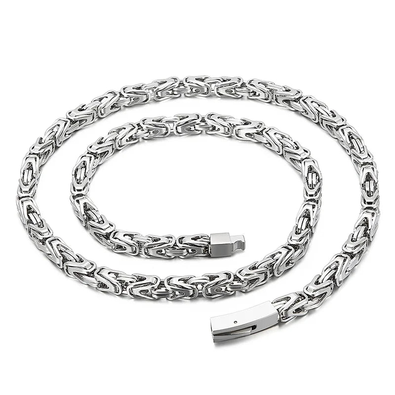 FZ Choker 6MM Chain Stainless Steel Necklace