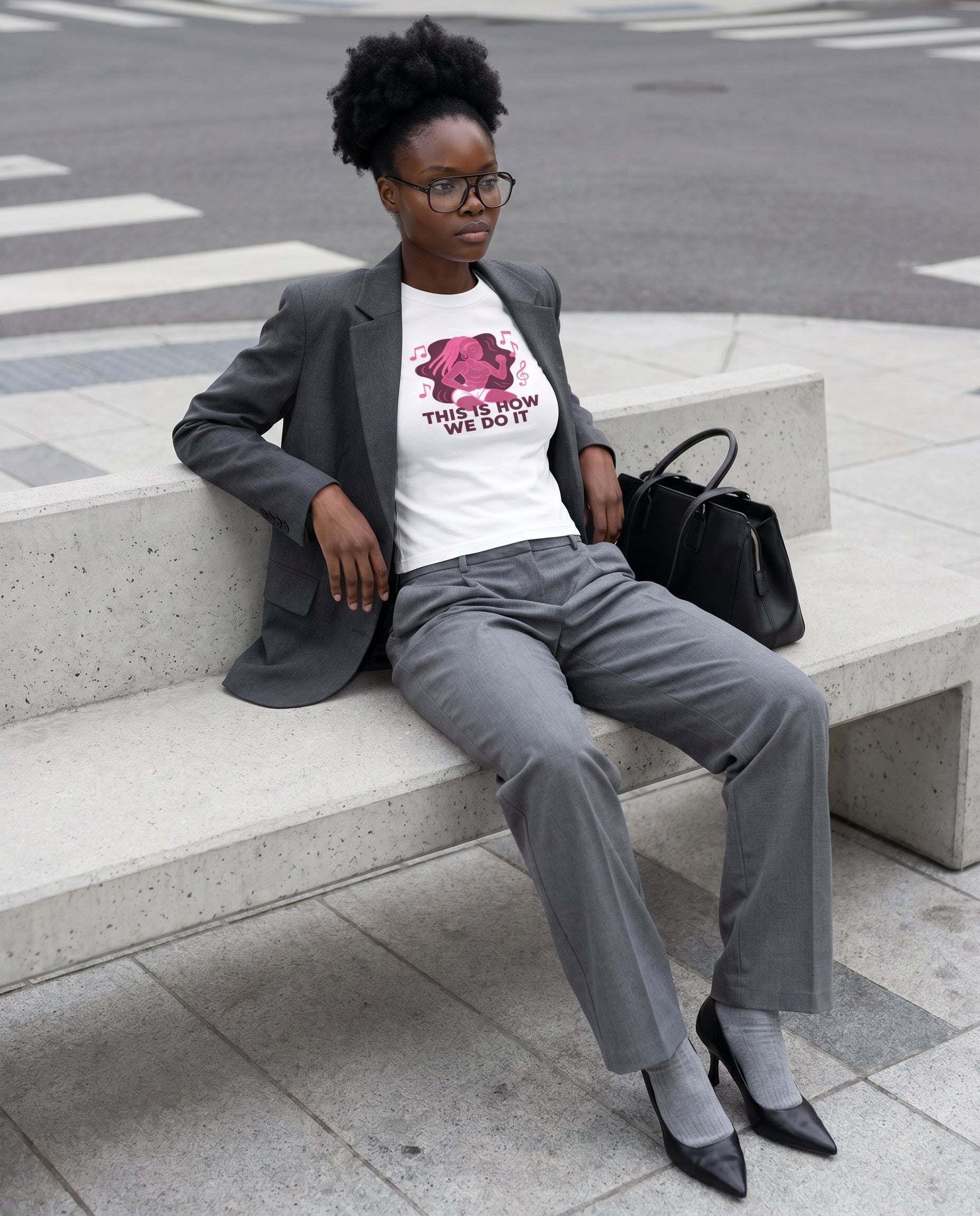 FZ Women's Slim Fit Crewneck Tee