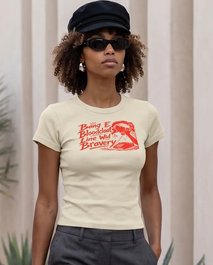 FZ Women's Slim Fit Crewneck Banga Tee