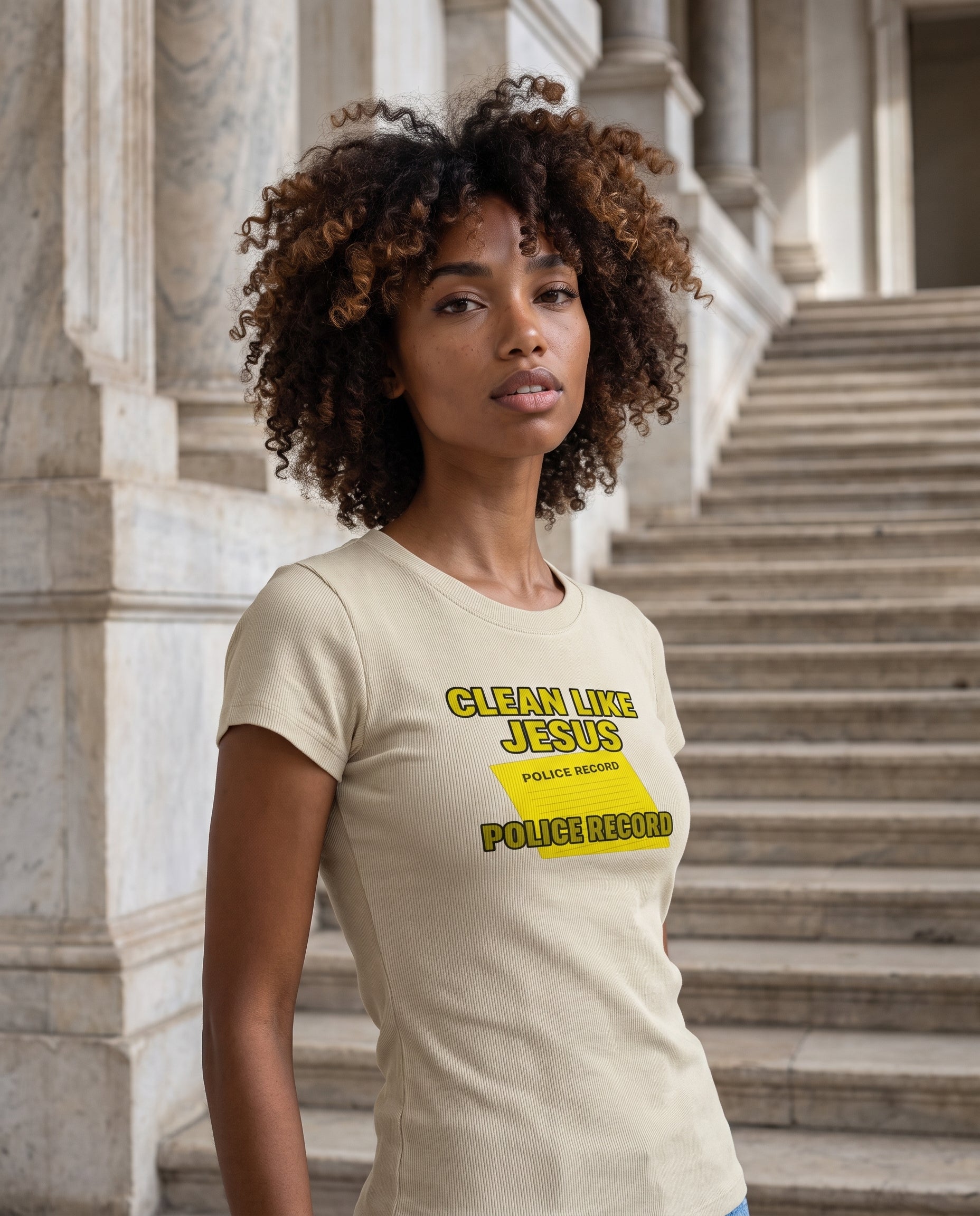 FZ Women's Slim Fit Crewneck Tee