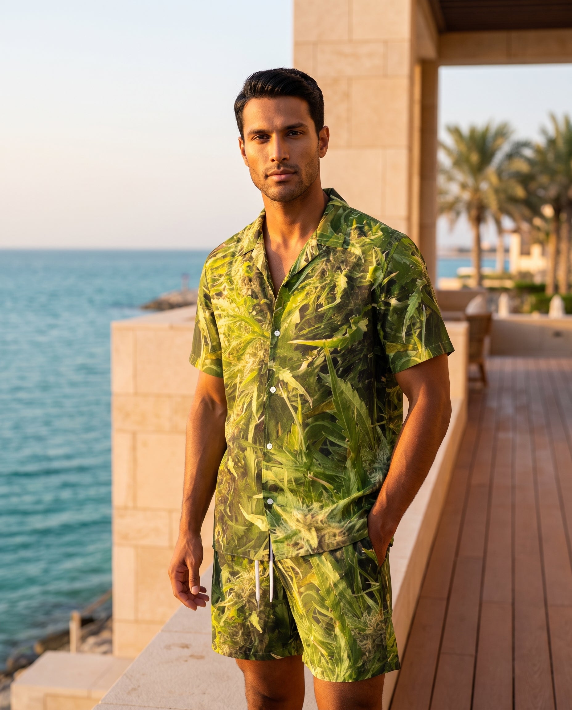 FZ Men's Designer Shorts Suit
