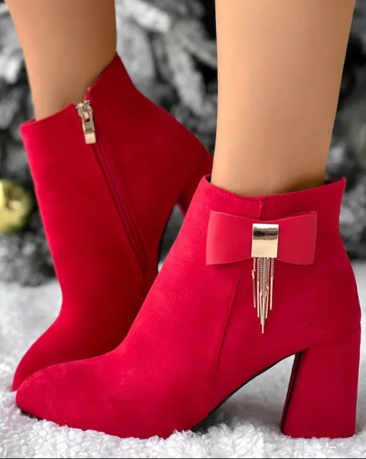 FZ Women's Suede Chunky Boots - FZwear