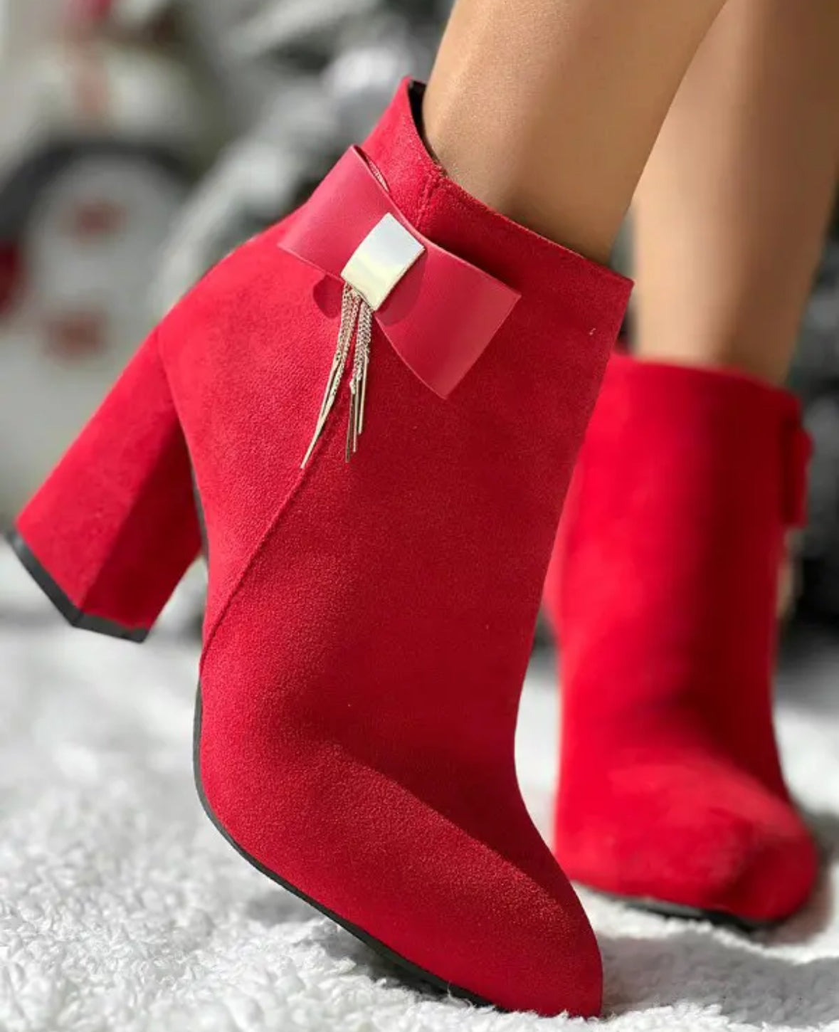 FZ Women's Suede Chunky Boots - FZwear