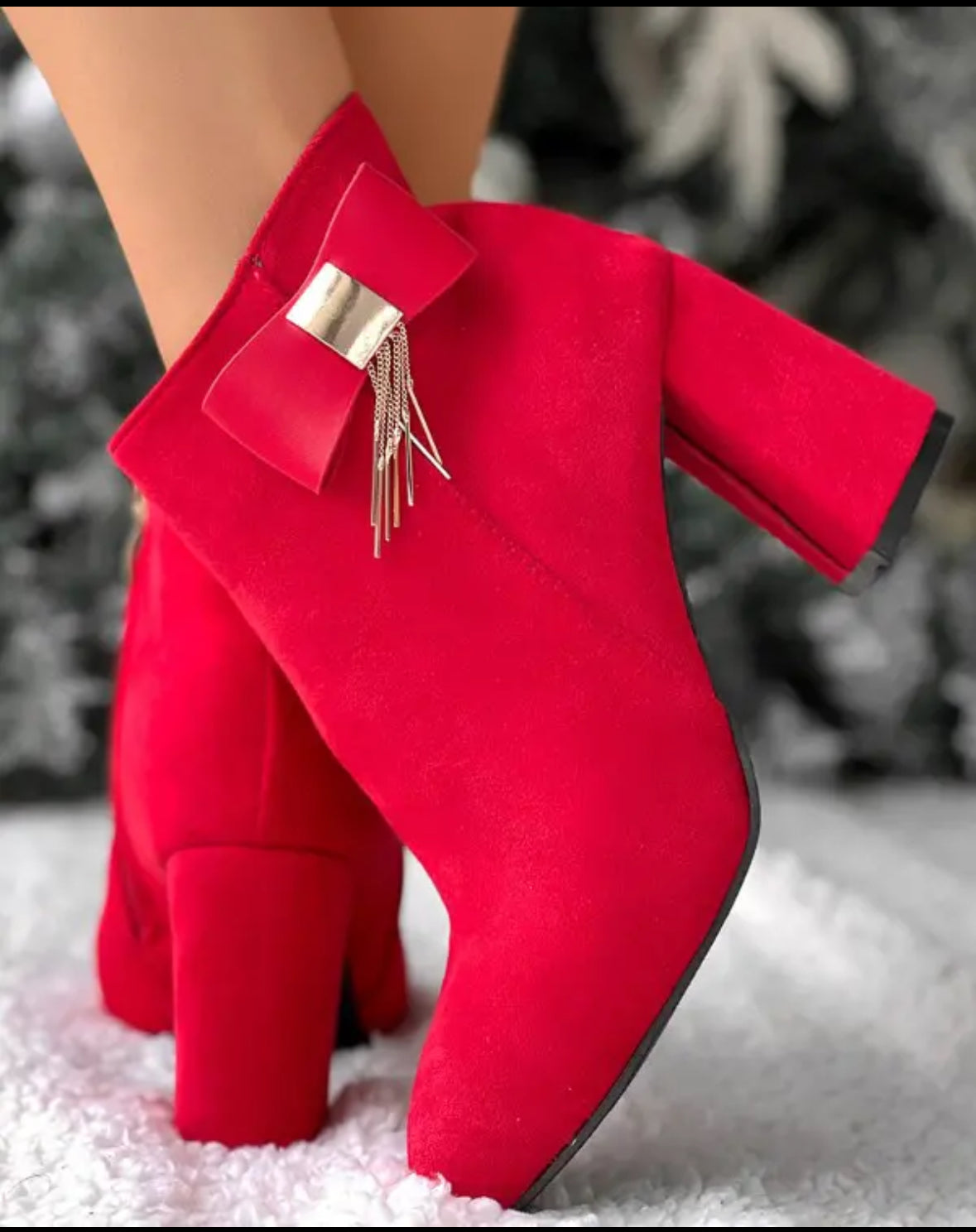 FZ Women's Suede Chunky Boots - FZwear