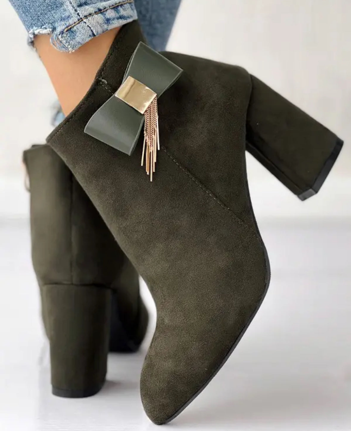 FZ Women's Suede Chunky Boots - FZwear