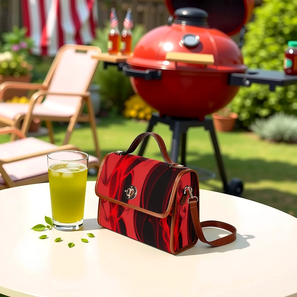 FZ Smoke Handbag - Red