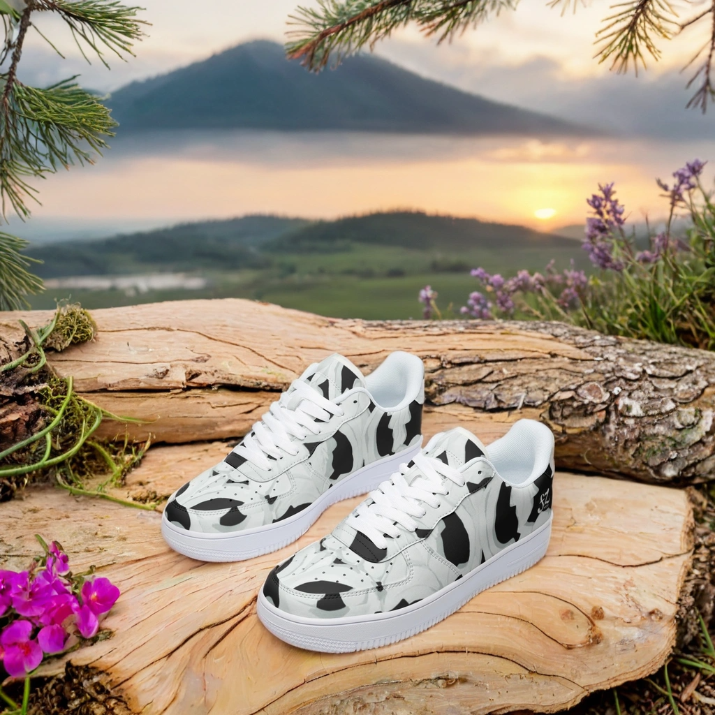 FZ Unisex Low Top Leather Sneakers