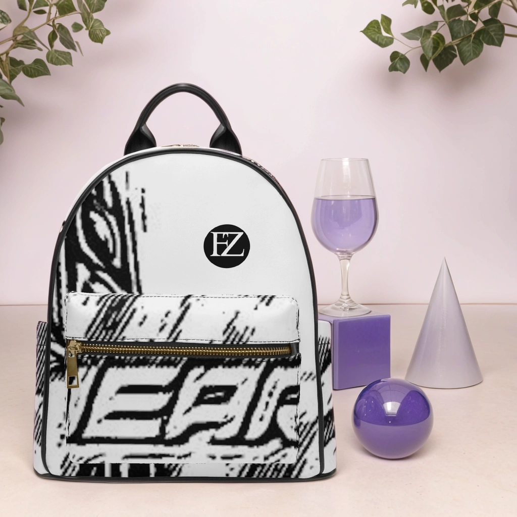 FZ Printed PU Backpack