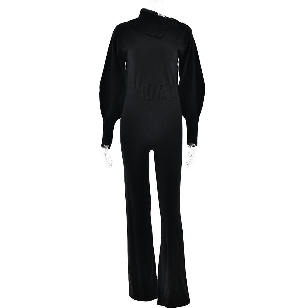 FZ Women's Two Piece Sexy Pants Knitting Suit - FZwear