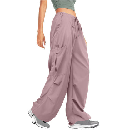 FZ Women's Drawstring Casual Loose Sports Pants - FZwear