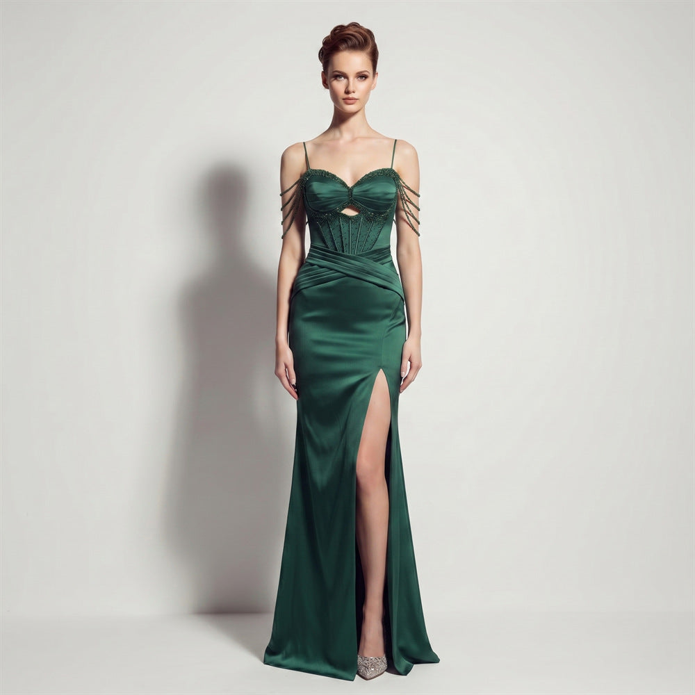 blackish green