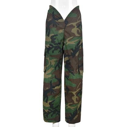 FZ Women's Camouflage Sexy Slim Pants - FZwear