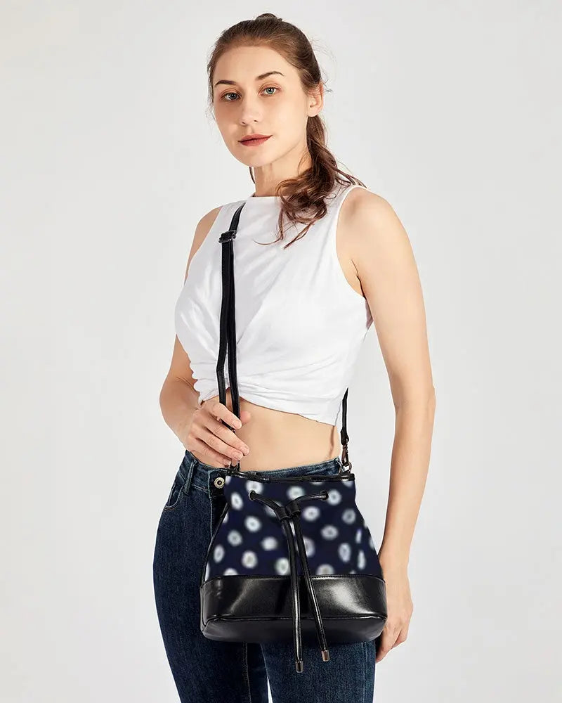 PLAID FLITE Mini Drawstring Bucket Bag FZwear