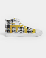 PLAID FLITE Women's Hightop Canvas Shoe Kin Custom