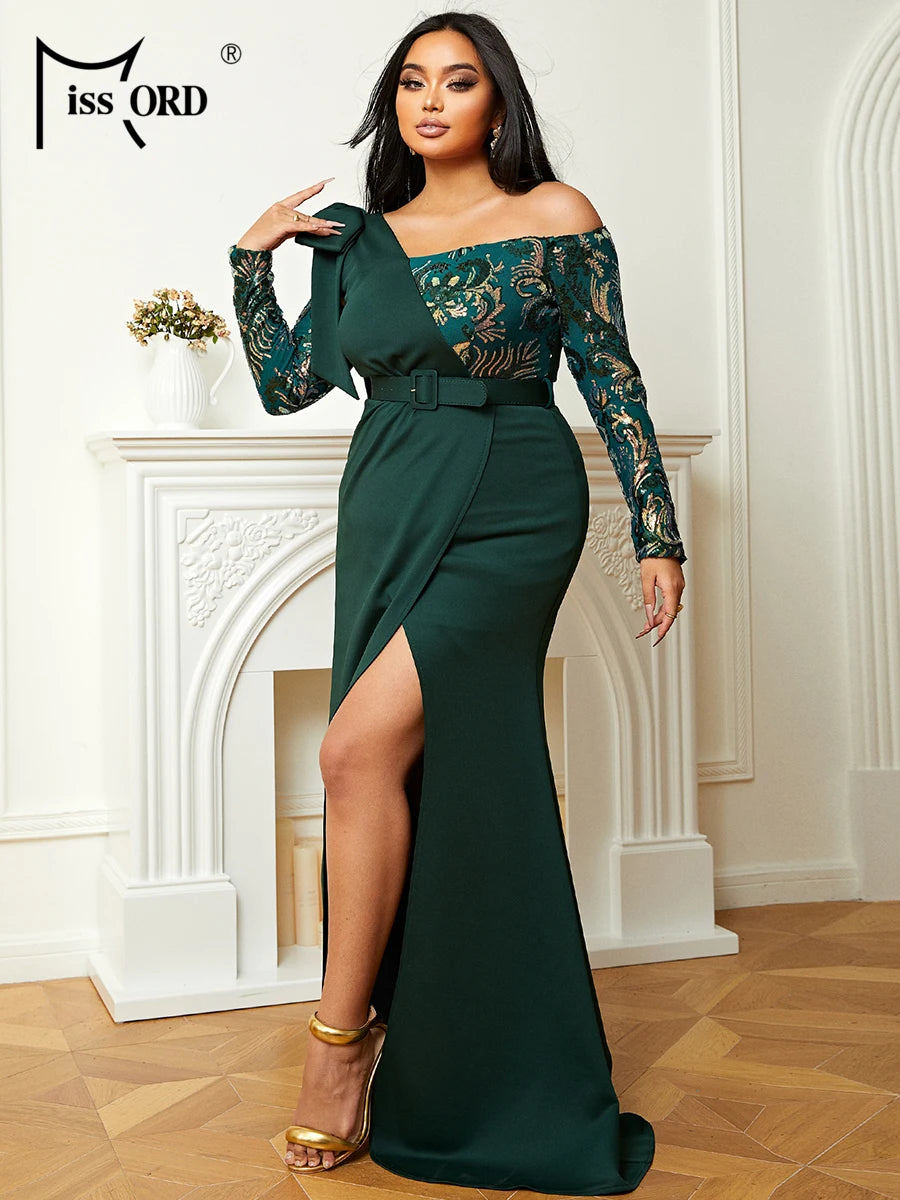 FZ Women's Plus Size Strapless Evening Dress