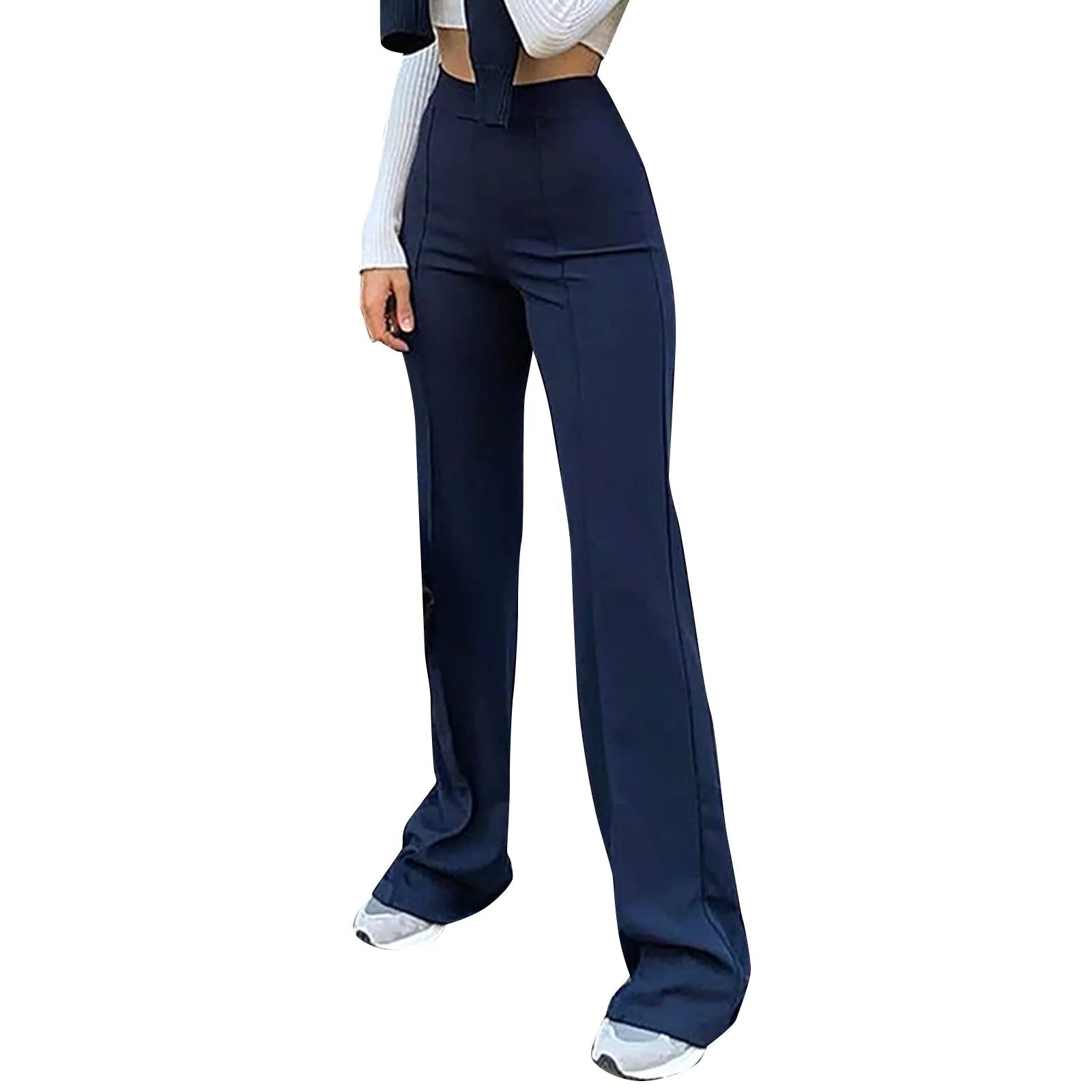 FZ Women's High Waist Sexy Slim Elegant Casual Work Pants - FZwear