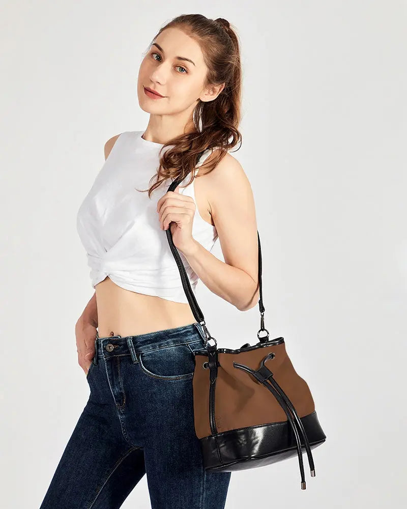 SAV ZONE Mini Drawstring Bucket Bag FZwear