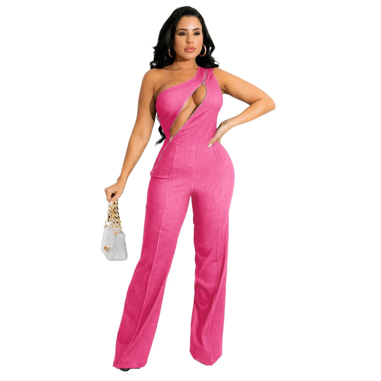 FZ Women's Hollow Sexy Bath Outlet Sleeveless Jumpsuit - FZwear