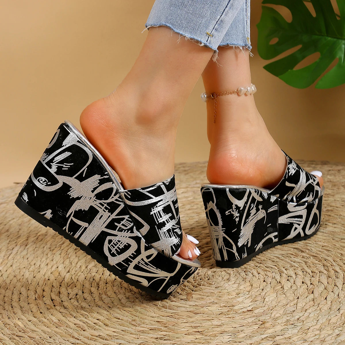 FZ Women's Wedge Slippers Platform Flip Flops Shoes - FZwear