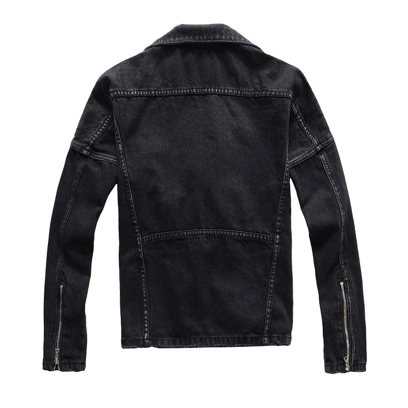 FZ Men's ""Marcel"" Biker Denim Jacket"