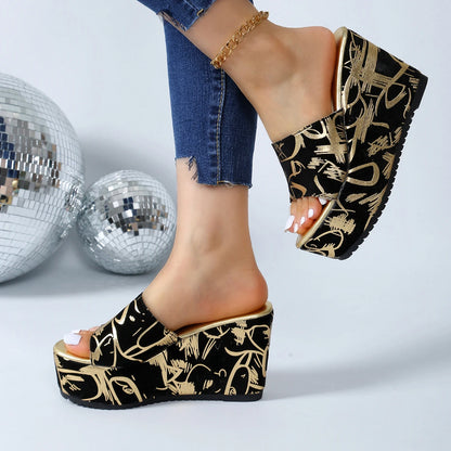 FZ Women's Wedge Slippers Platform Flip Flops Shoes - FZwear