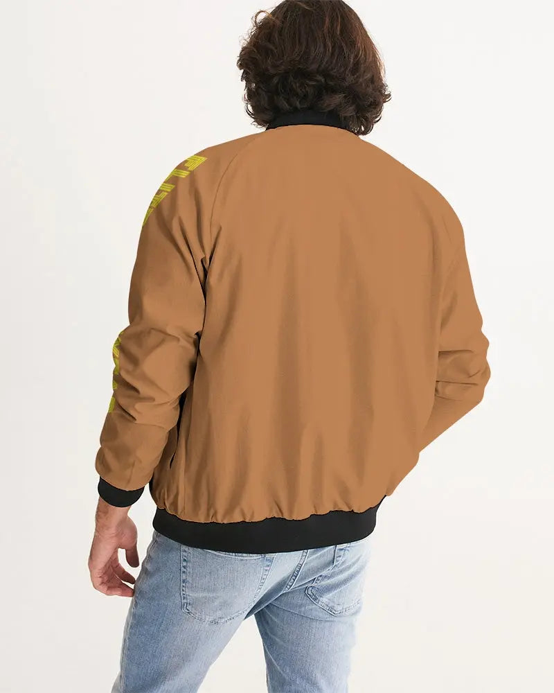 TAN FLITE Men's Bomber Jacket Kin Custom