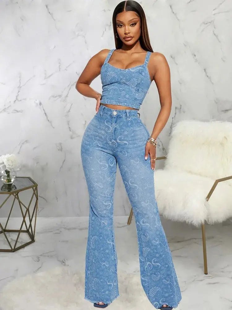 Trends Streetwear Blue Jeans Woman Korean Fashion Denim Y2k Vintage Clothes Women's Pants Straight Leg Jeans Woman High Waist FZwear