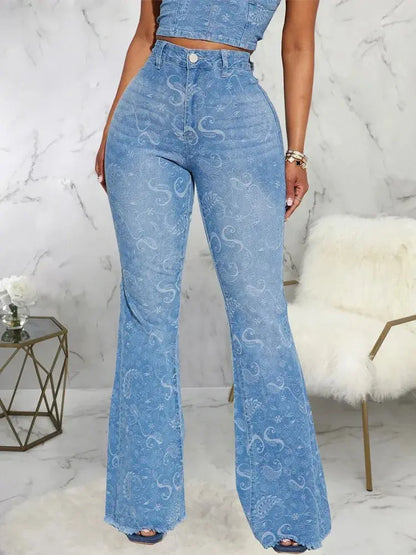 Trends Streetwear Blue Jeans Woman Korean Fashion Denim Y2k Vintage Clothes Women's Pants Straight Leg Jeans Woman High Waist FZwear