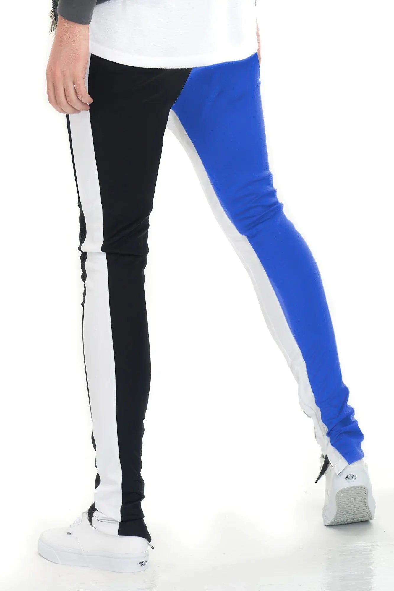 Two Tone Color Block Track Pant Jogger CCWHOLESALECLOTHING