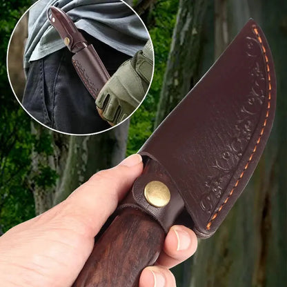 Utility Knife Slicing Fish Meat Vegetable Kitchen Knives Wood Handle Hand forged Blade Butcher Boning Knife Chef Camping Cleaver FZwear