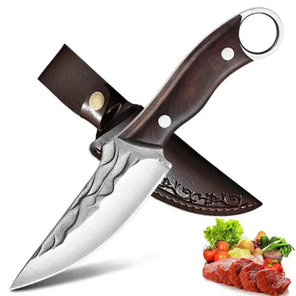 FZ Slicing  Wood Handle Hand forged Blade Kitchen Knives - FZwear