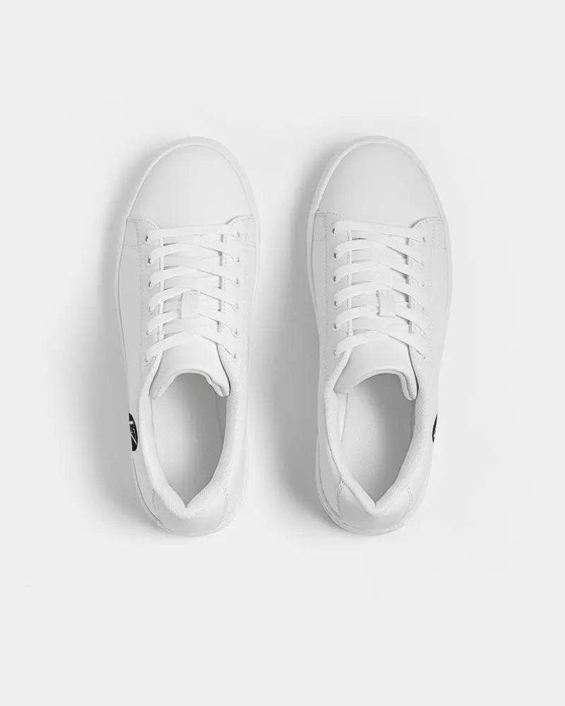 WHITE ZONE UPGRADED Women's Faux-Leather Sneaker Kin Custom
