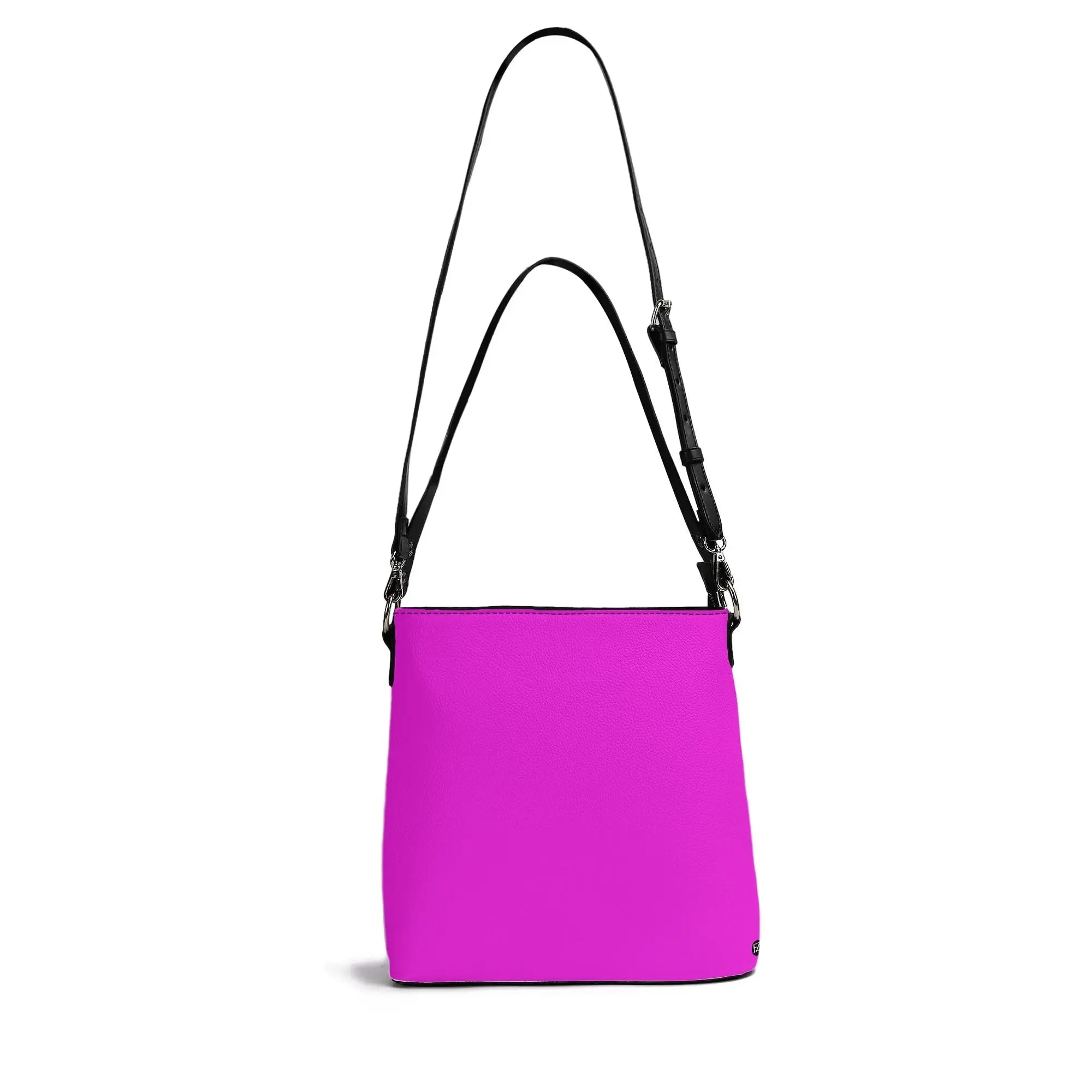 Womens PU Bucket Bag Shoulder Bag popcustoms