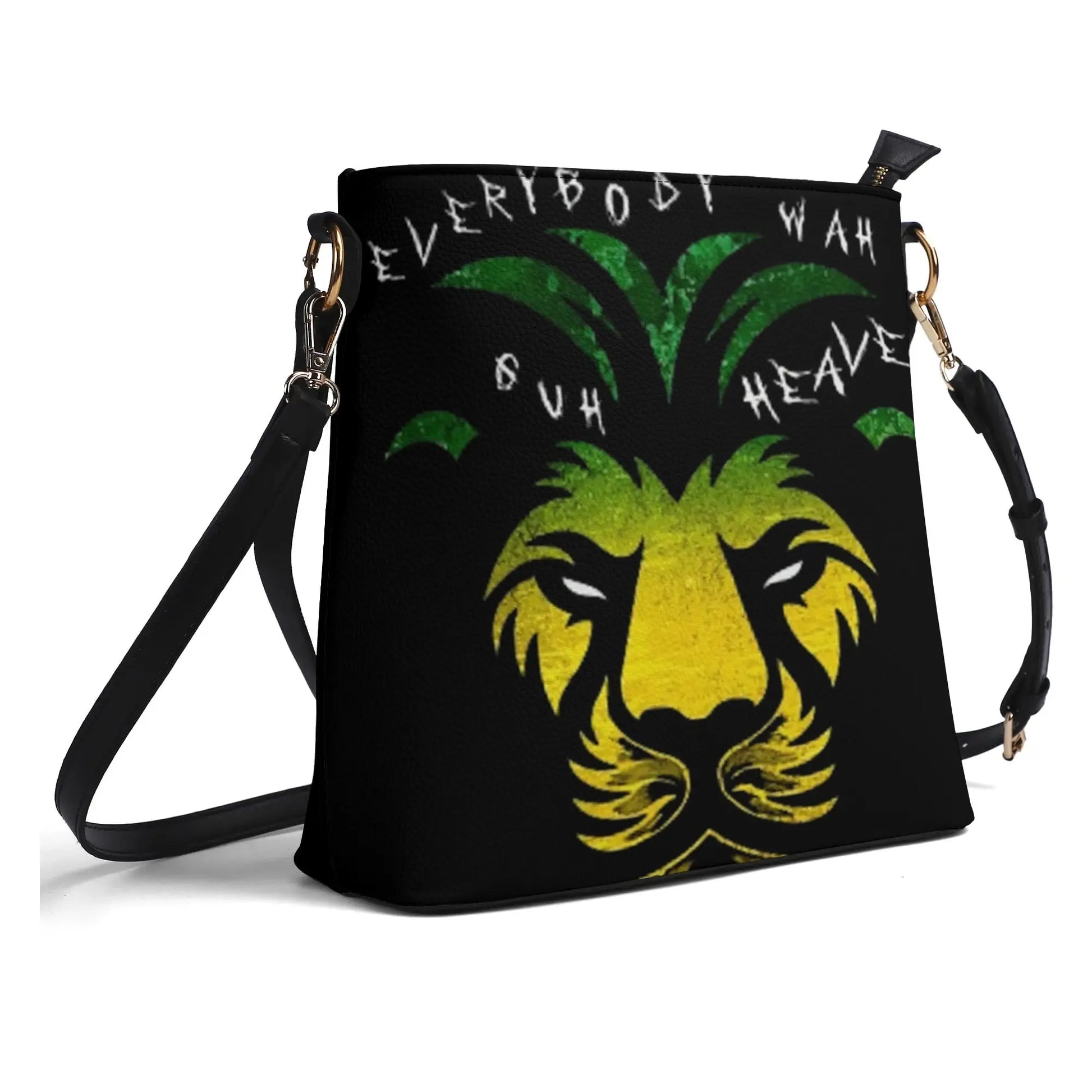 Womens PU Bucket Bag Shoulder Bag popcustoms