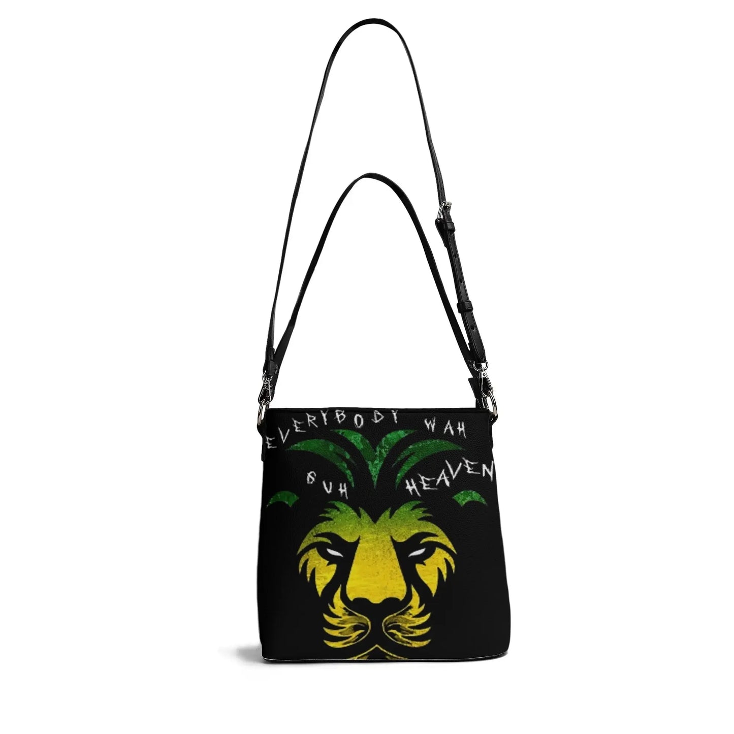 Womens PU Bucket Bag Shoulder Bag popcustoms