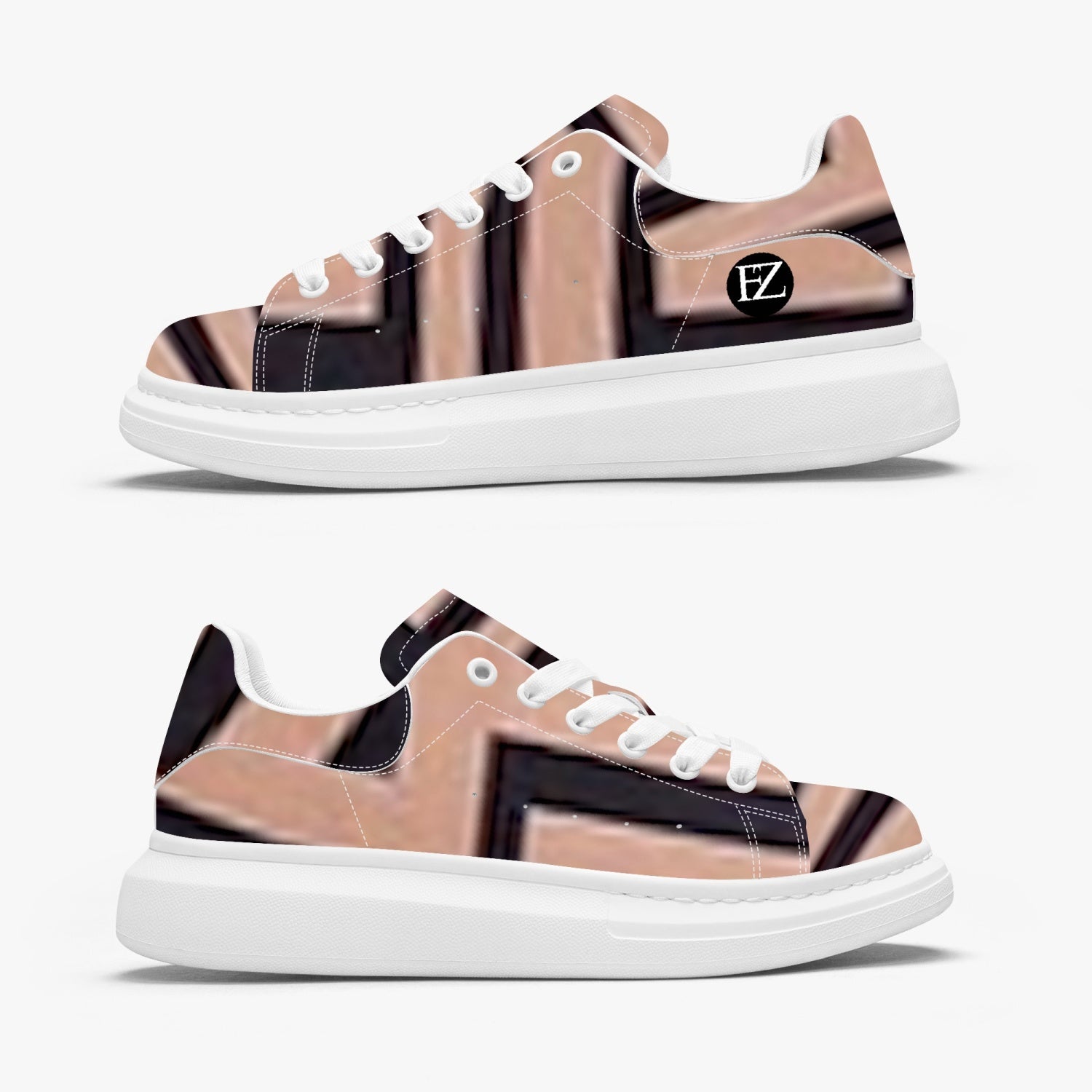 FZ Unisex Leather Chunky Sneakers - FZwear